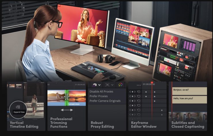 Blackmagic Design DaVinci Resolve 20 Announced with 100 new